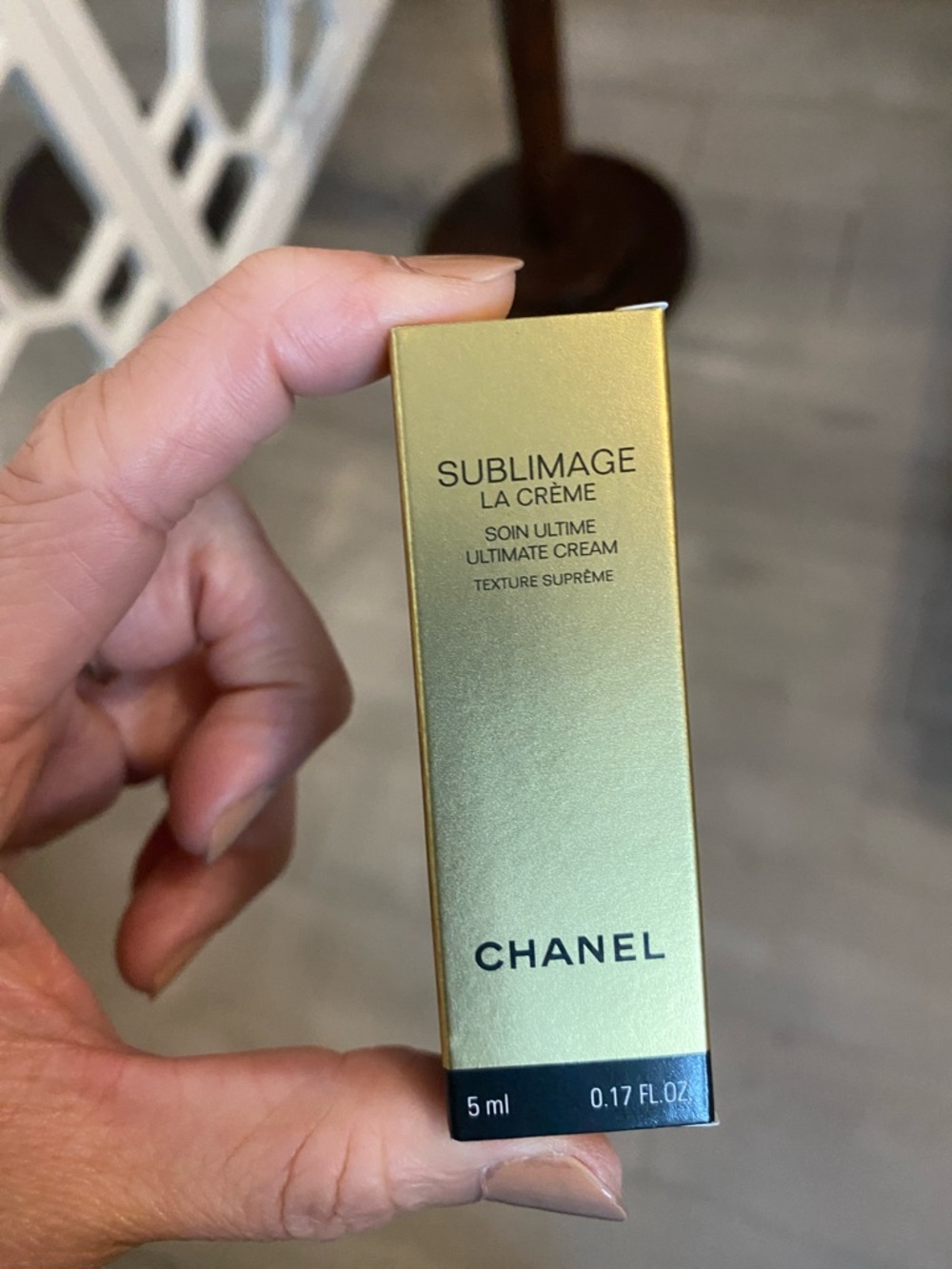 Chanel Face Cream Sample
